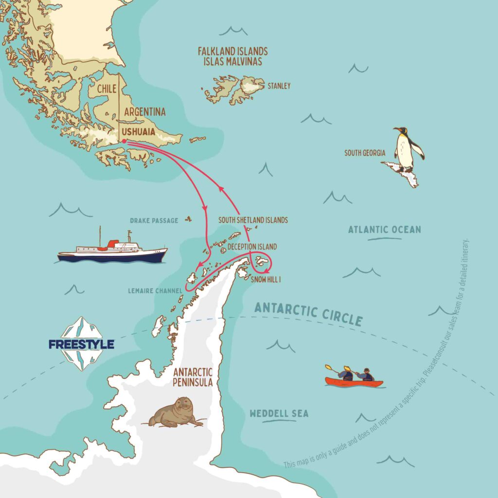 Weddell Sea Map Freestyle