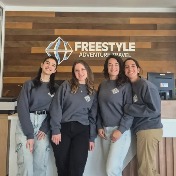 Our team in our office in Ushuaia