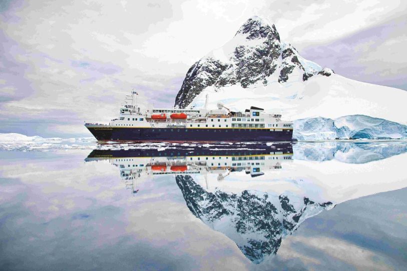 NG Explorer Ship Exterior Antarctica